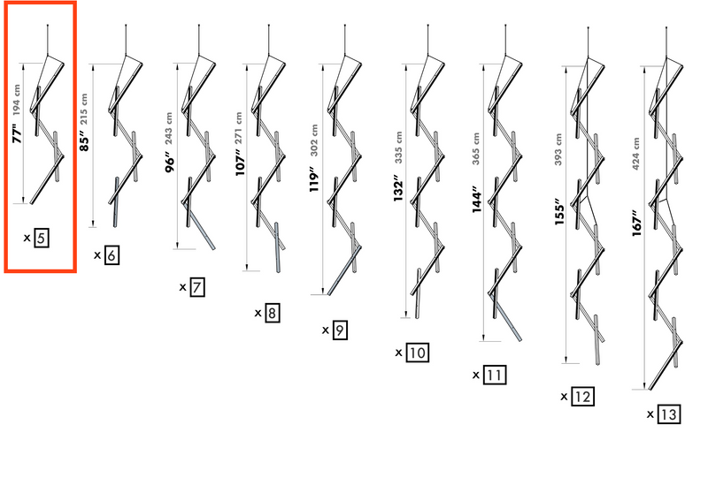 OPEN BOX - DNA vertical 5 bars