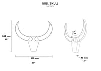 Bull skull