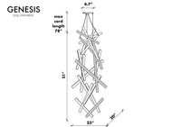 GENESIS - Next Level Design Studio  - chandeliers lighting