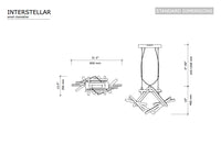 INTERSTELLAR - Next Level Design Studio  - chandeliers lighting