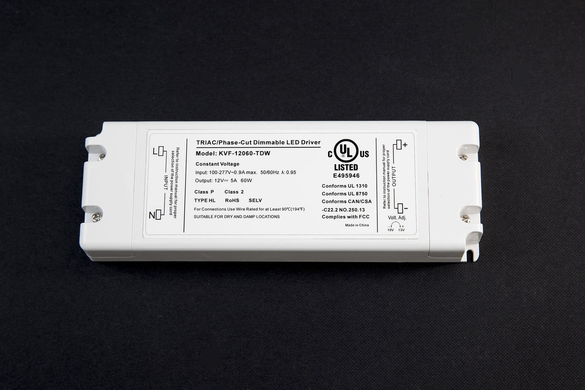 Dimmable UL listed LED driver