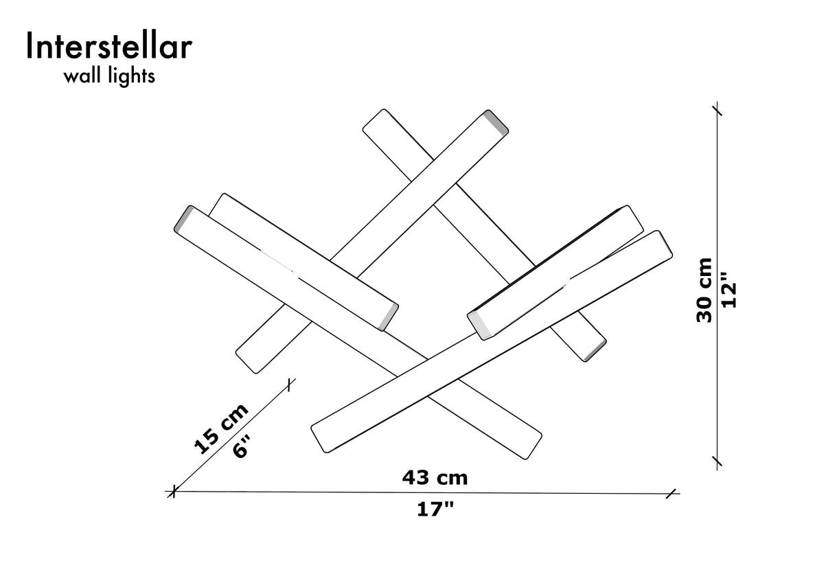 INTERSTELLAR SCONCE - Next Level Design Studio Wall Sconce - chandeliers lighting